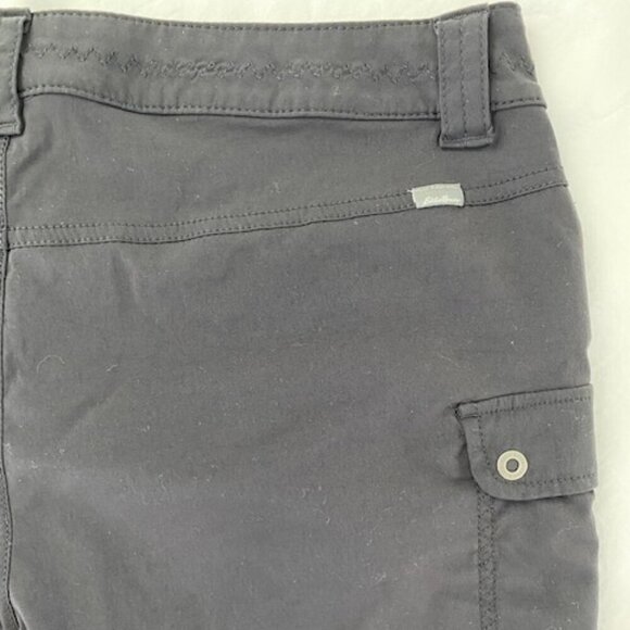 EDDIE BAUER Travex Departure Black Shorts 3.5in Inseam Sz 10 - Picture 7 of 9